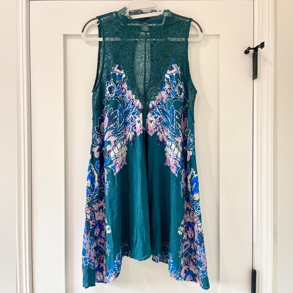 NWT Free People Marsha Floral Mini Dress - Size XS - Picture 2 of 9